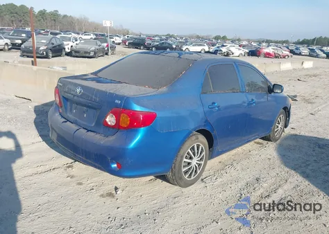 2009 Toyota Corolla Le из США, поврежденный, VIN JTDBL40E59J046806